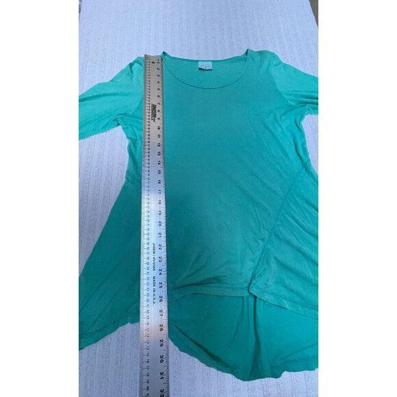 C.M.C by Color Me Cotton Womens Medium 3/4 Sleeve Scoop Neck Hi-Low Tunic Top - Picture 4 of 8